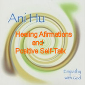 CD titled "Healing Affirmations & Positive Self-Talk"